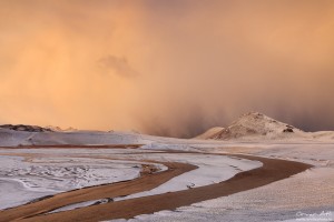Early Morning Light at Svartikrókur, Landmannalaugar, Iceland