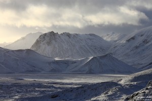 Snow Showers over Landmannalaugar