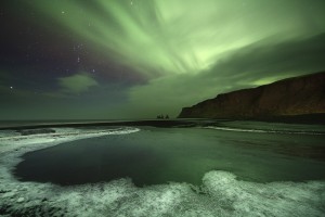 Frosty Aurora - Vík, Iceland