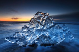 Iceberg in the Sea.