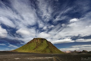Hattfell in Fjallabak south of Landmannalaugar.