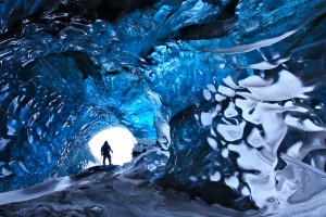 Ice Cave in Vatnajökull Ice Cap.